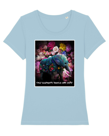elefant  Sky Blue