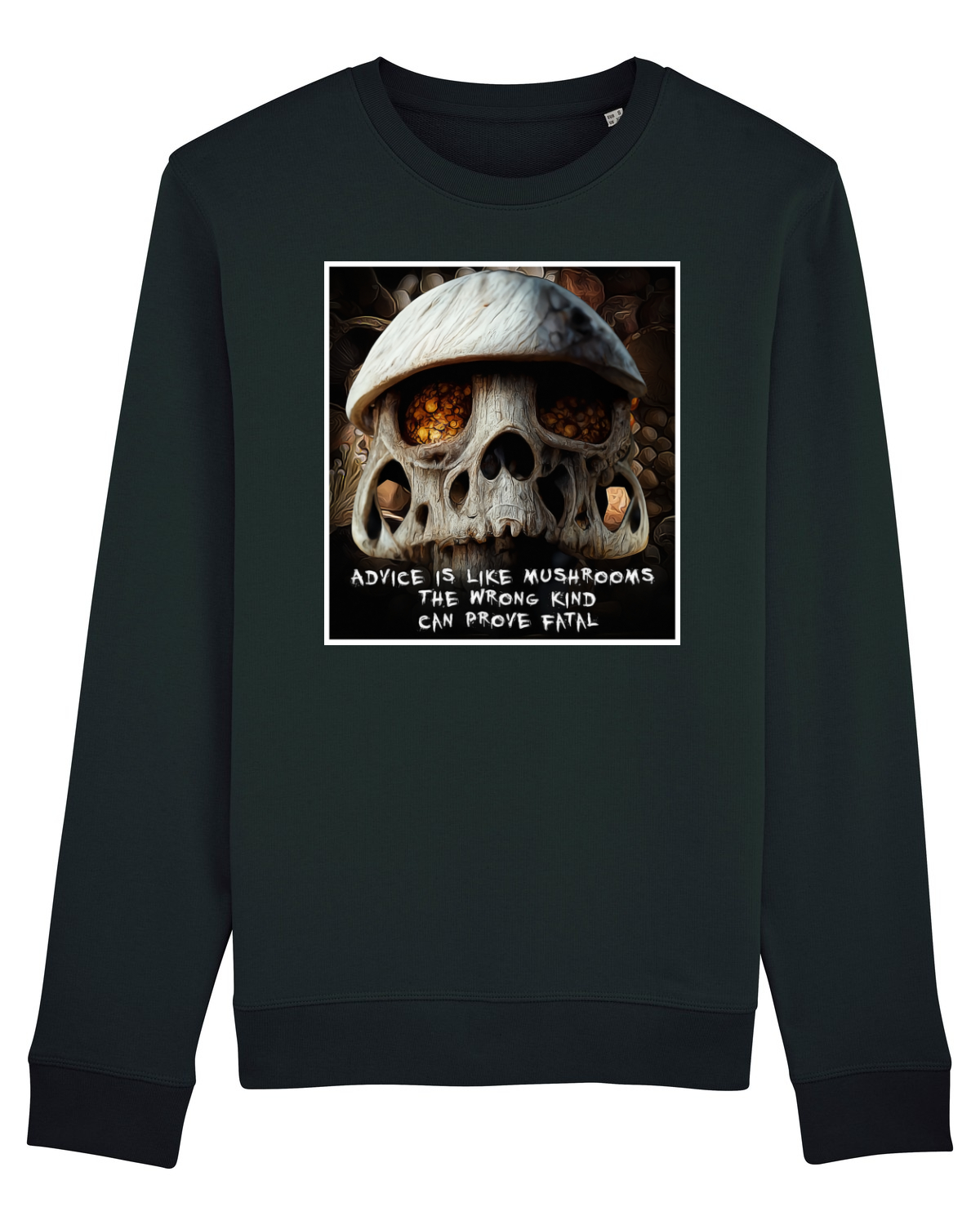 Bluză mânecă lungă Unisex Rise Black