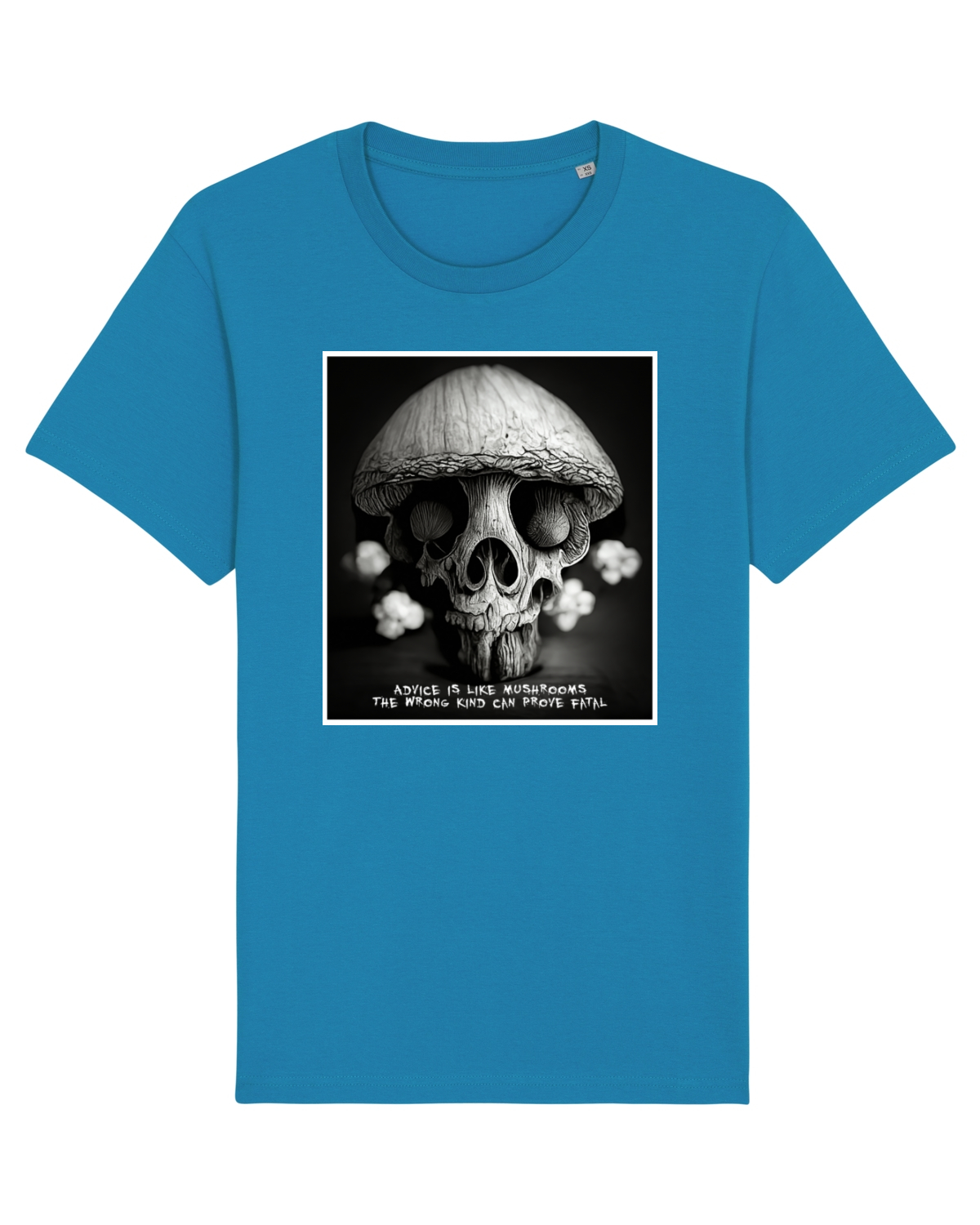Tricou mânecă scurtă Unisex Rocker Azur