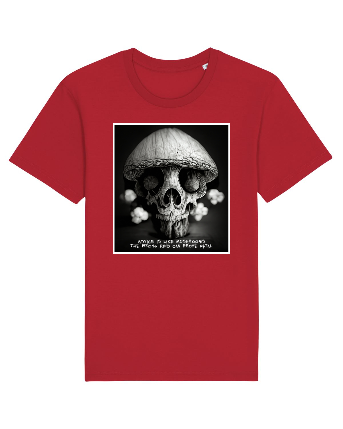 Tricou mânecă scurtă Unisex Rocker Red