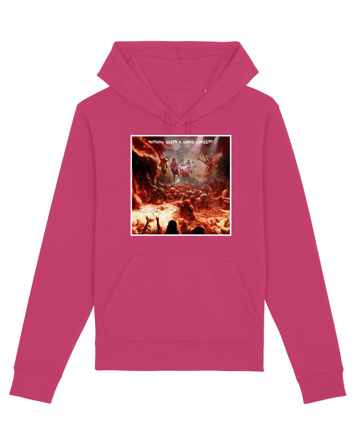 Hanorac Unisex Drummer Raspberry