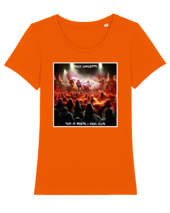 rock music Bright Orange