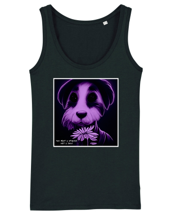 purple dog Black