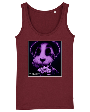 purple dog Burgundy