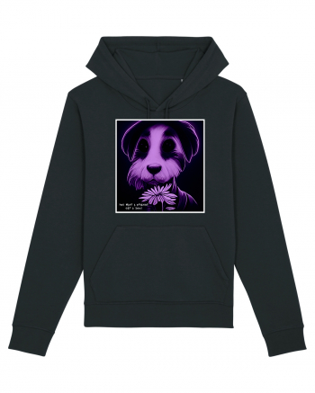 purple dog Black