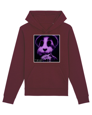 purple dog Burgundy