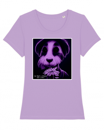 purple dog Lavender Dawn