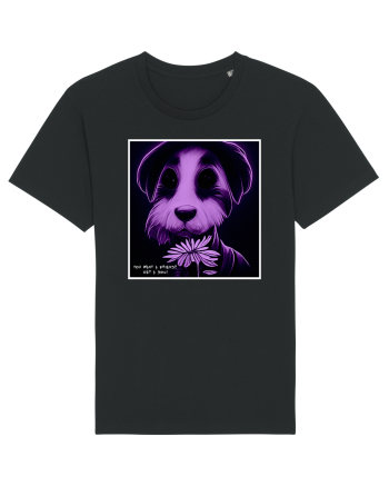 purple dog Black
