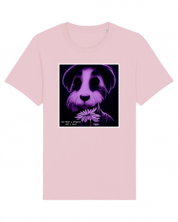 purple dog Cotton Pink