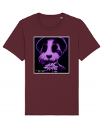 purple dog Tricou mânecă scurtă Unisex Rocker