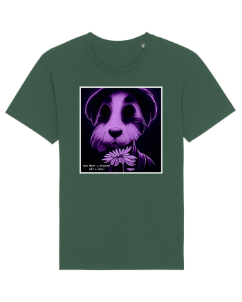purple dog Bottle Green