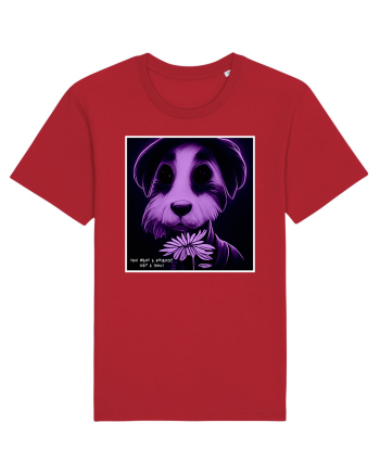purple dog Red