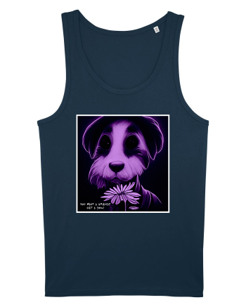 purple dog Navy