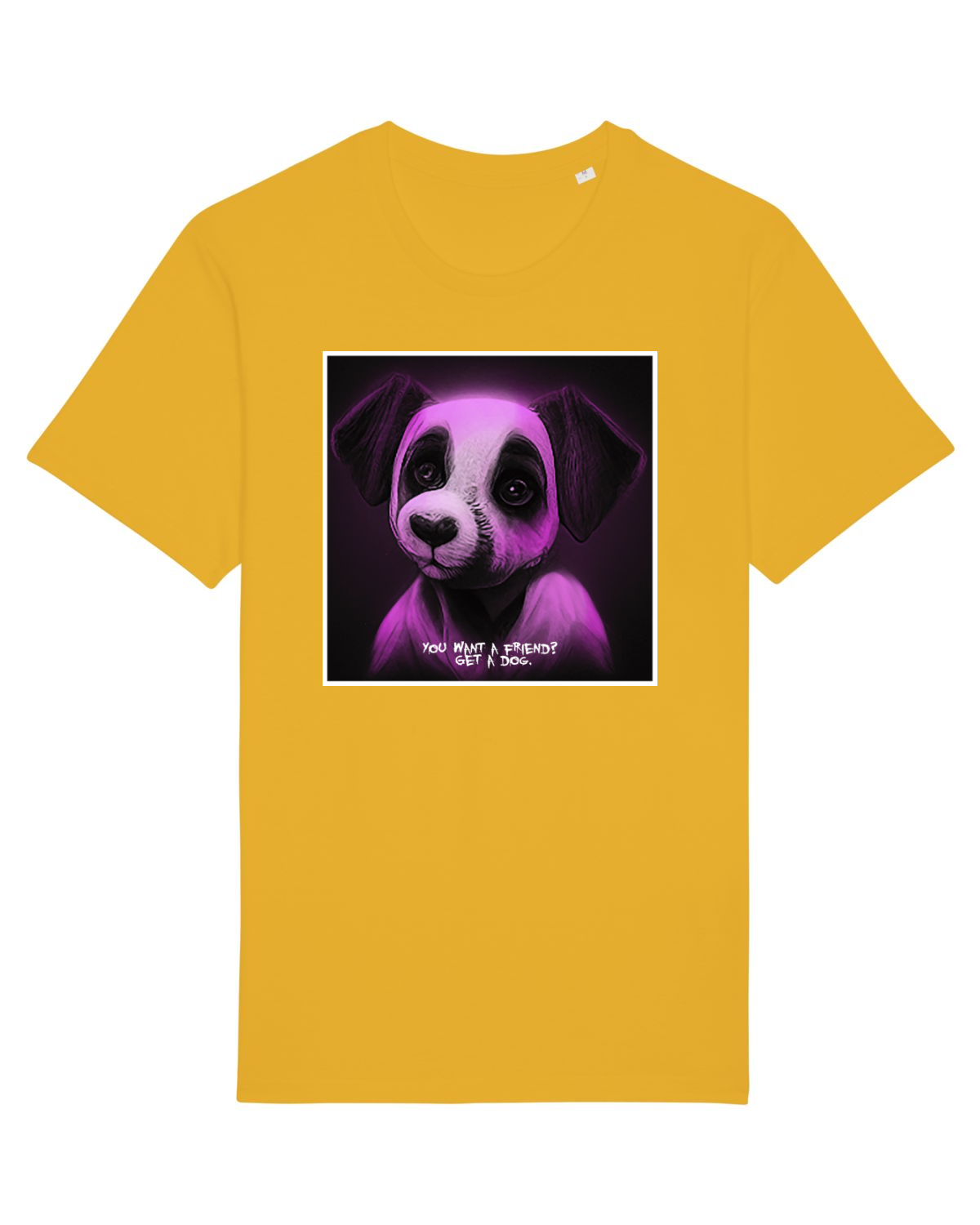 Tricou mânecă scurtă Unisex Rocker Spectra Yellow