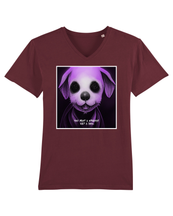 want a friend? Burgundy