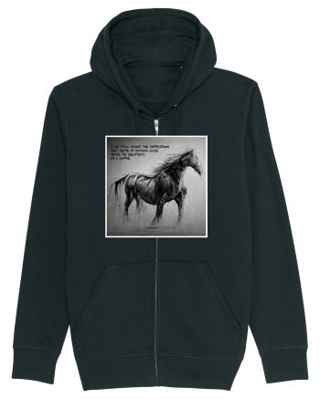 beautiful horse Black