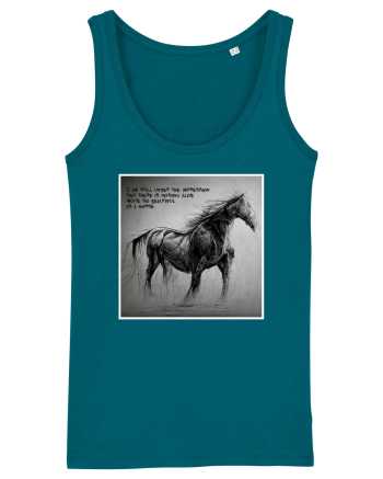 beautiful horse Ocean Depth