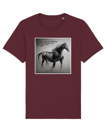 beautiful horse Burgundy
