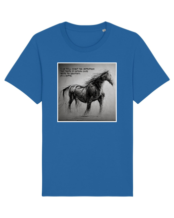 beautiful horse Royal Blue
