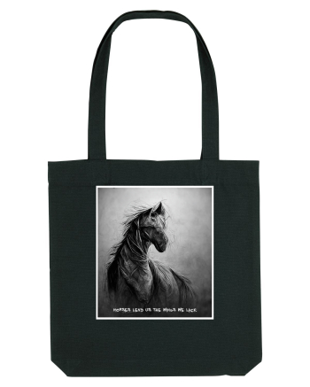 horses wings Black