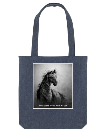 horses wings Midnight Blue