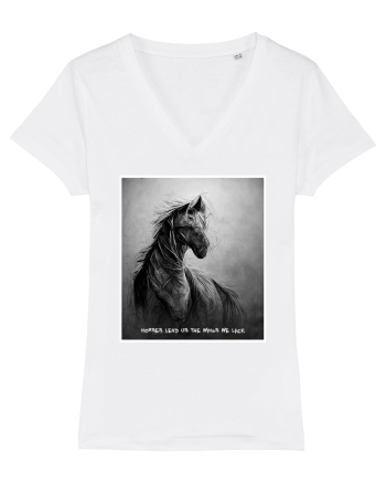 horses wings White