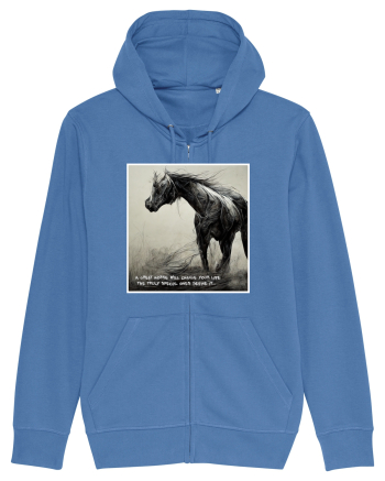 horse change lifes  Bright Blue