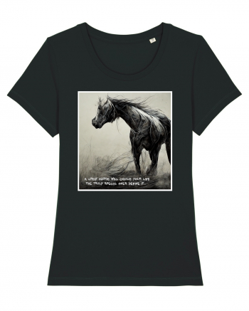 horse change lifes  Black