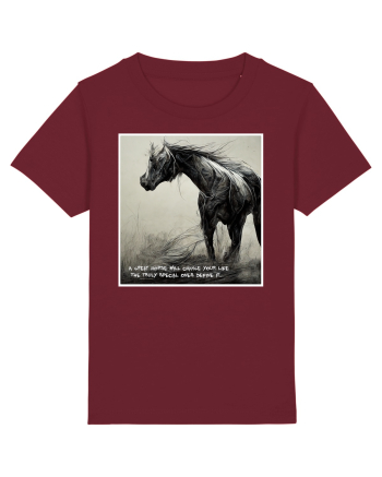 horse change lifes  Burgundy