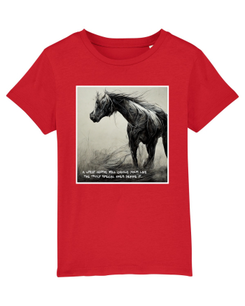 horse change lifes  Red