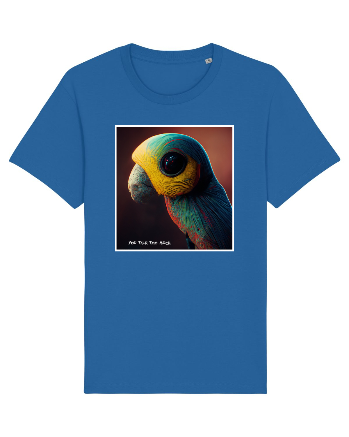 Tricou mânecă scurtă Unisex Rocker Royal Blue