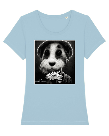 dogs best friends Sky Blue