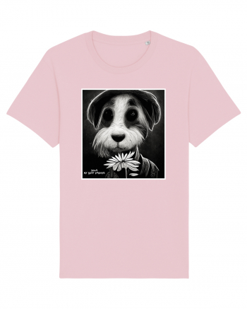 dogs best friends Cotton Pink