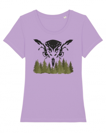 Owl in the forest Lavender Dawn