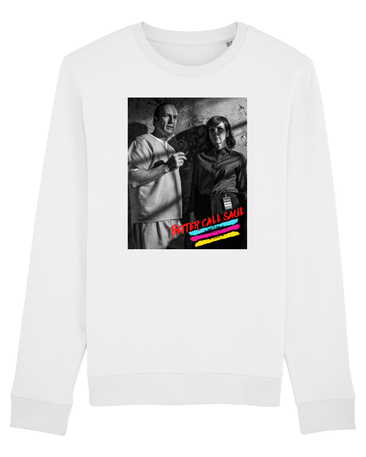 Bluză mânecă lungă Unisex Rise White