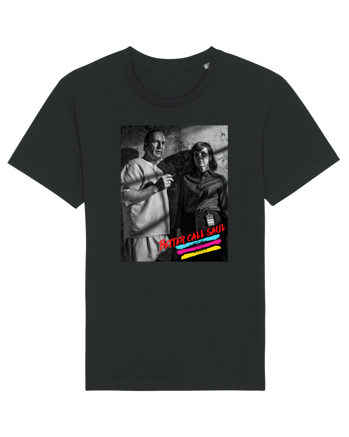 Tricou mânecă scurtă Unisex Rocker Black