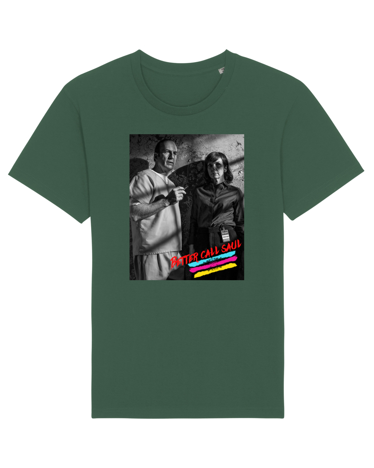 Tricou mânecă scurtă Unisex Rocker Bottle Green