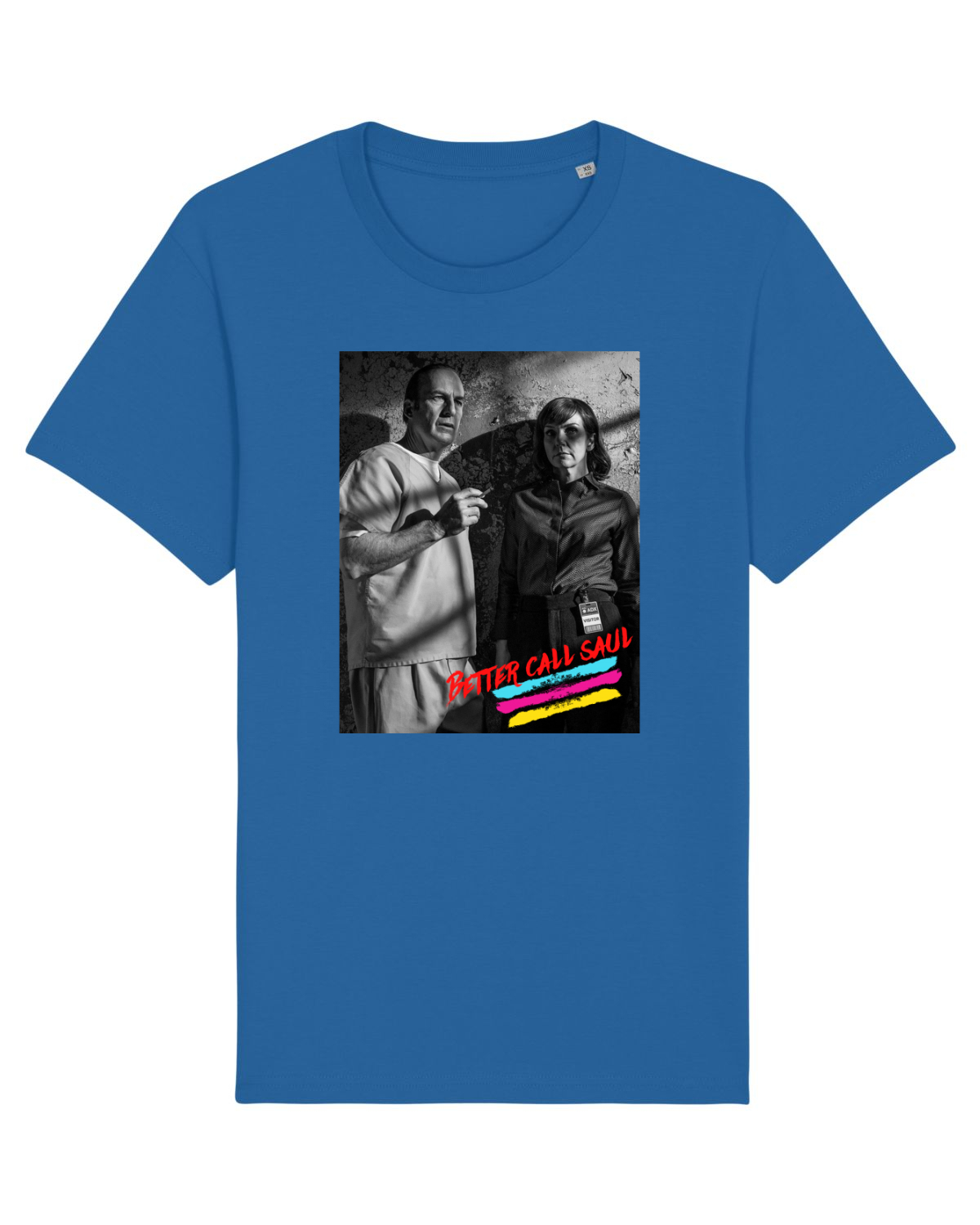 Tricou mânecă scurtă Unisex Rocker Royal Blue