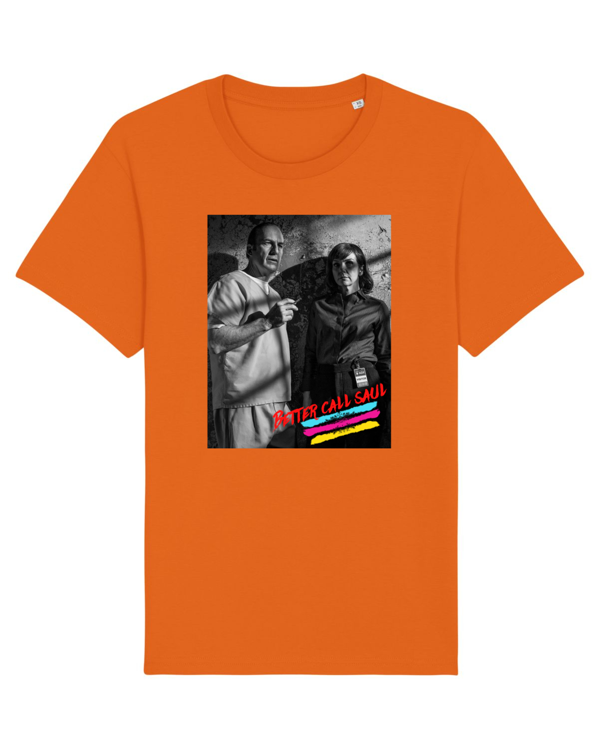 Tricou mânecă scurtă Unisex Rocker Bright Orange