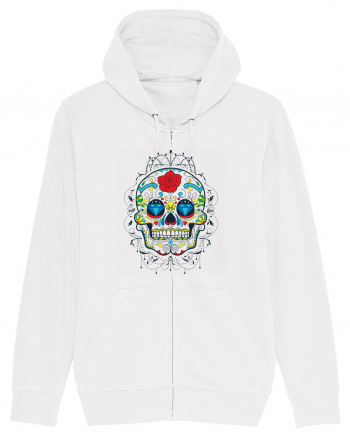 Mexican Sugar Skull White