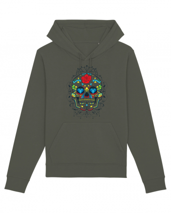 Mexican Sugar Skull Khaki