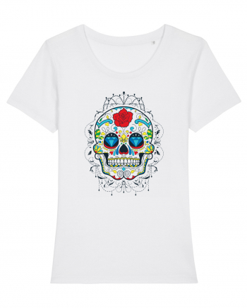 Mexican Sugar Skull White