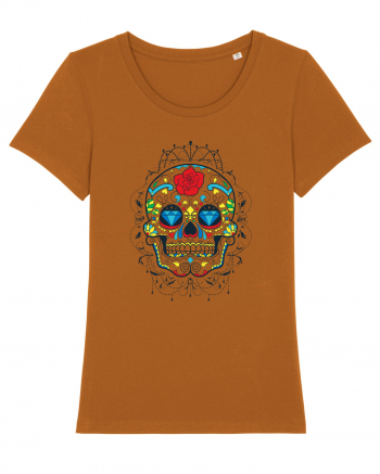 Mexican Sugar Skull Roasted Orange