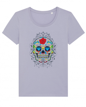 Mexican Sugar Skull Lavender