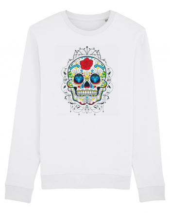 Mexican Sugar Skull White