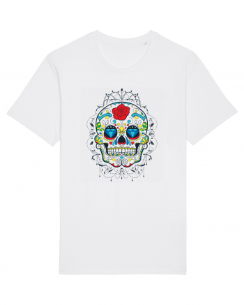 Mexican Sugar Skull White