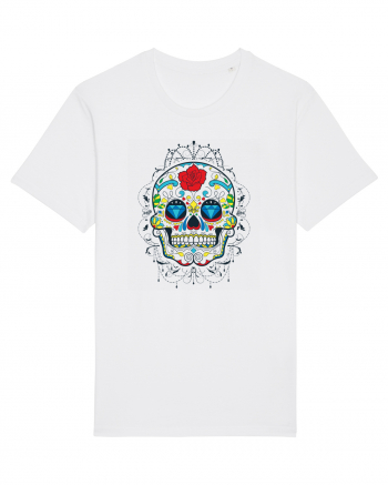 Mexican Sugar Skull White