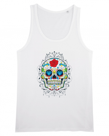 Mexican Sugar Skull White