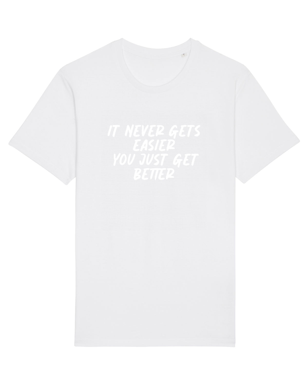 Tricou mânecă scurtă Unisex Rocker White
