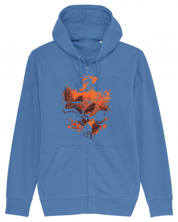 The Autumn Skull Bright Blue